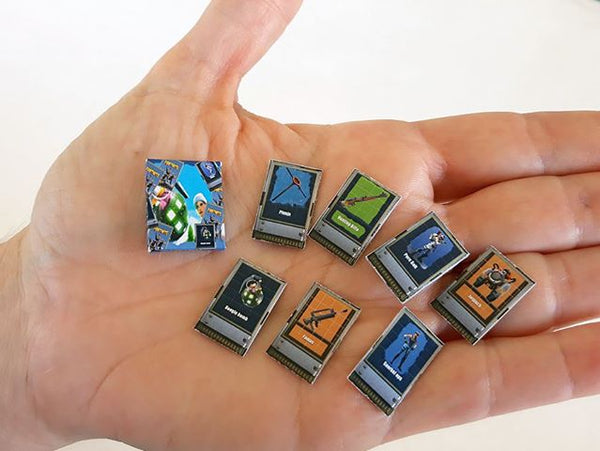 1:12 Miniature Fortnite Playing Cards