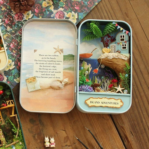 Island Adventures Dollhouse Miniature DIY Theatre Box