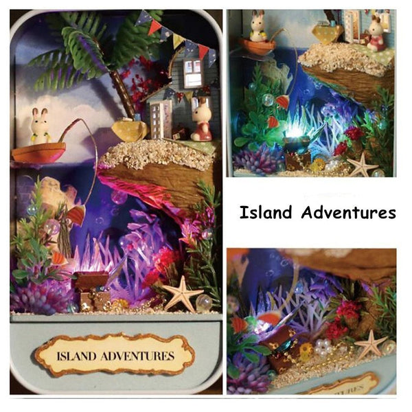 Island Adventures Dollhouse Theatre Box