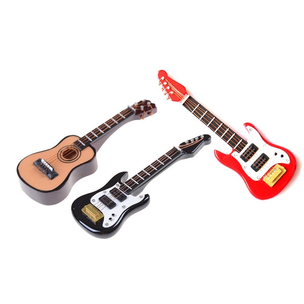 1:12 scale miniature guitars