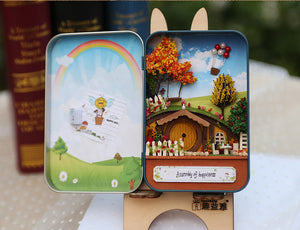 Home with a Fairy Tale World dollhouse miniature do it yourself box
