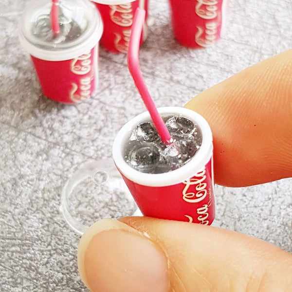 Dollhouse Miniature Cola