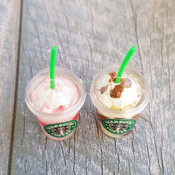 Dollhouse Miniature Starbucks Ice Coffee Frappuccino