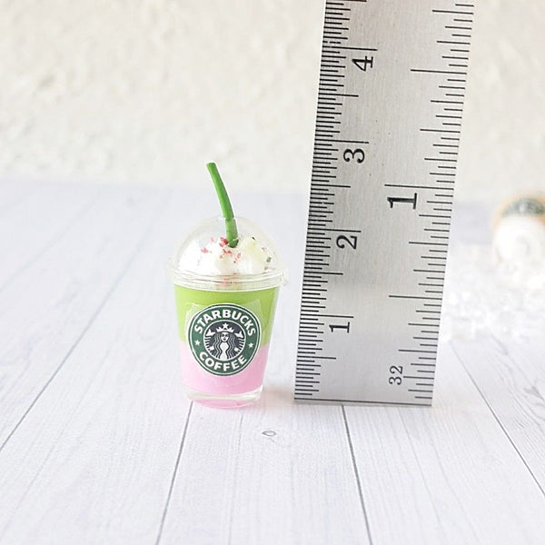 Miniature dollhouse coffee starbucks cups