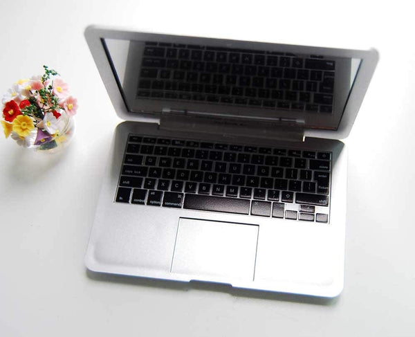 Dollhouse Miniature MacBook Air (white or silver) 1/6 scale