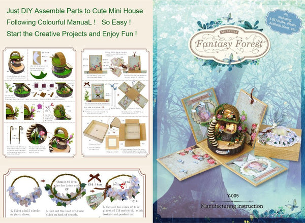 Miniature Fantasy Forest DIY Kit