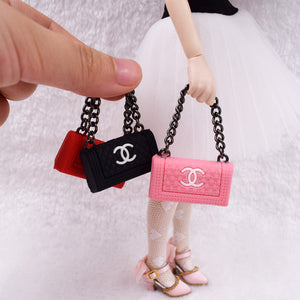 Dollhouse Fashion Accessory Chanel Handbag Dior Perfume Miniature Toys —
