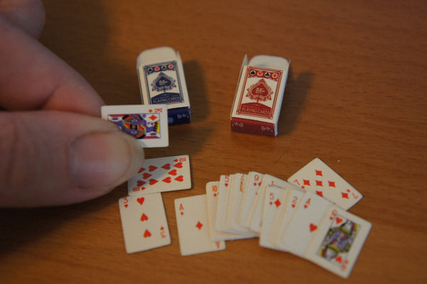 Dollhouse Playing Cards Set