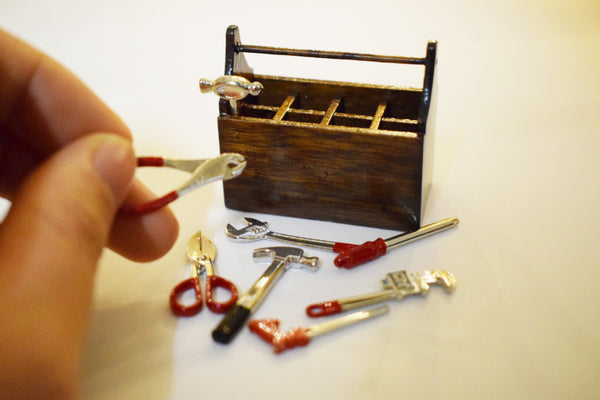 Dollhouse Miniature Toolbox