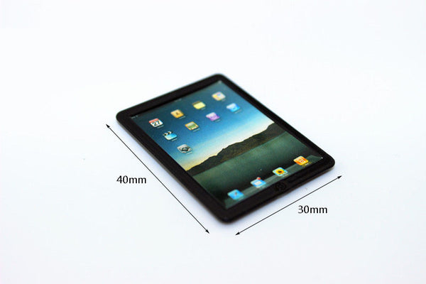 tablet ipad miniature 1:12 scale