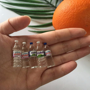 1:12 scale miniature water bottles