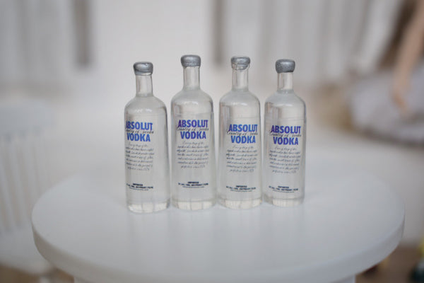 Vodka bottles 1:6 scale