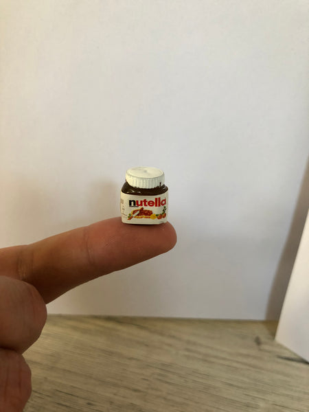 Miniature Dollhouse Nutella Bottle
