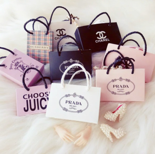 Miniature Shopping Bags
