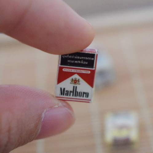 Dollhouse Miniature Cigarettes 1/12 scale (5 pcs)