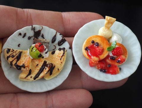 Miniature Crepes and Pancakes