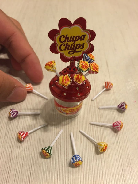 1:12 scale dollhouse miniature lollipop