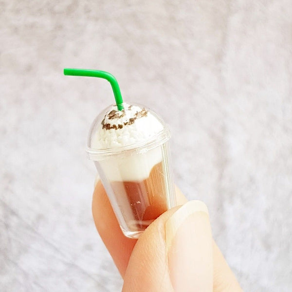 Doll house Miniature Starbucks Frappuccino