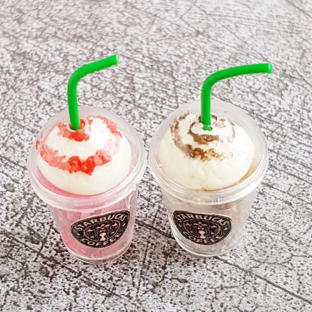Miniature Starbucks Style Frappuccino / DIY - Petit Palm 
