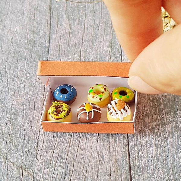 Miniature Dollhouse Donuts