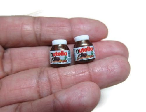 Miniature Nutella Bottles (4 pcs)