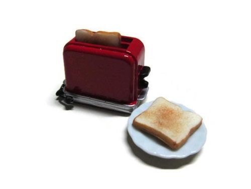 Dollhouse Miniature Bread Toaster 1:12 scale